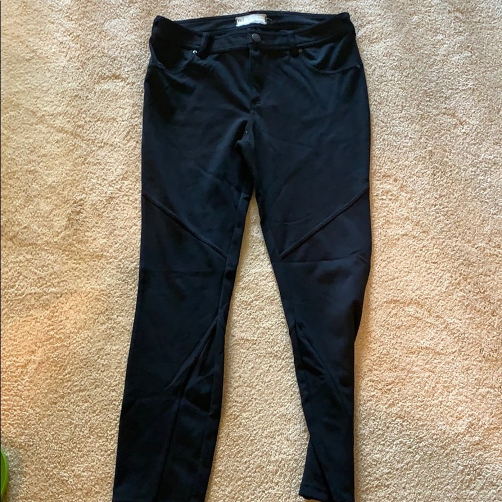 Free people jeggings black